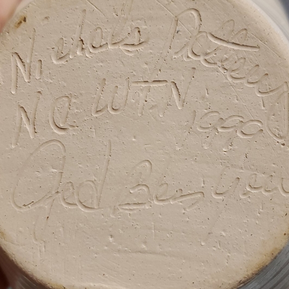 Handmade N.C Pottery - Picture 5 of 7